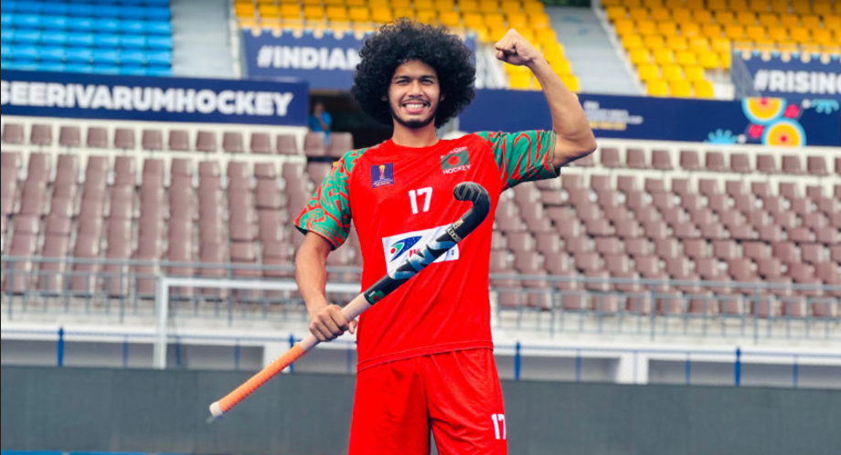 আমিরুলের হ্যাটট্রিকে দ.কোরিয়াকে হারাল বাংলাদেশ