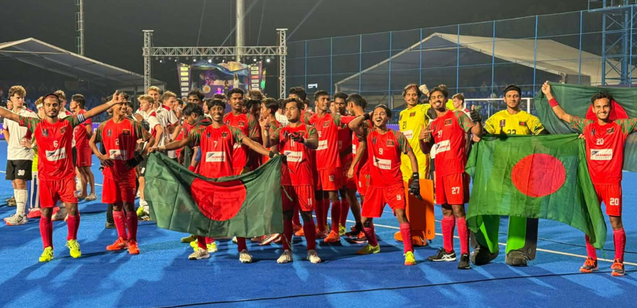 হকি বিশ্বকাপে অস্ট্রিয়াকে হারিয়ে চ্যালেঞ্জার ট্রফি বাংলাদেশের