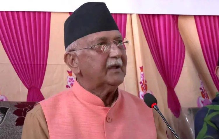 নেপালের সাবেক প্রধানমন্ত্রী কে পি শর্মা ওলি।