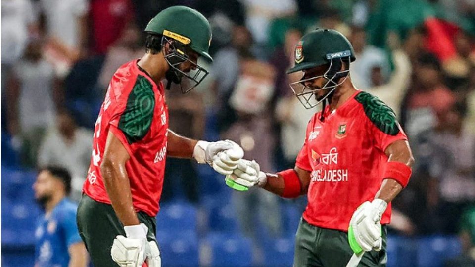 সাইফের সঙ্গে ৬৩ রানের জুটি গড়েন তামিম। ছবি : এক্স