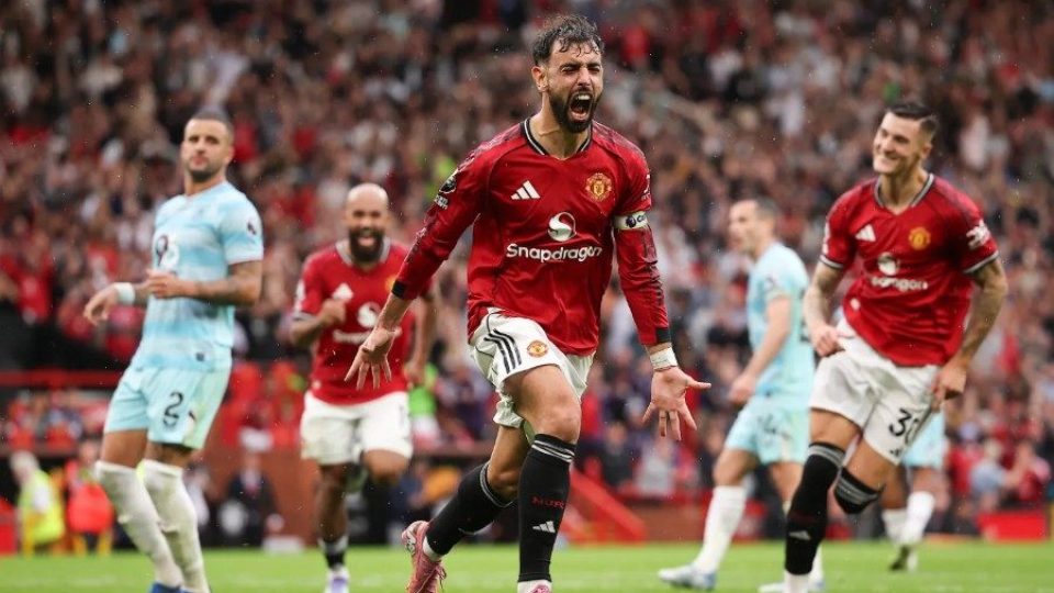 ৯৭ মিনিটের পেনাল্টিতে জয়ের নায়ক ফের্নান্দেস। ছবি : এক্স
