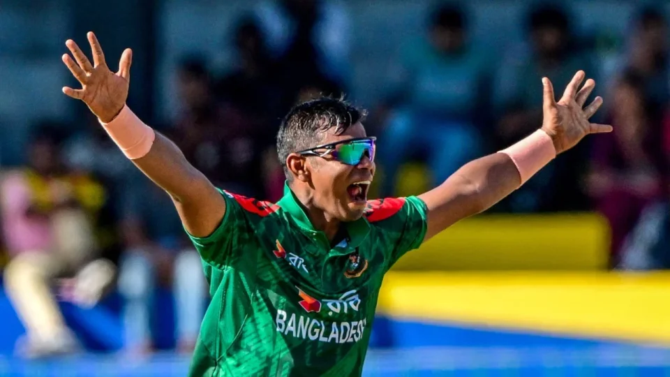 Tanvir দুই উইকেট নিয়ে বাংলাদেশকে ম্যাচে ফেরান তানভীর। ছবি : ক্রিকইনফো