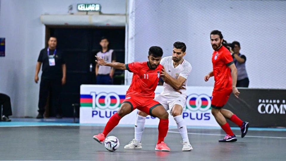 ইরানের কাছে ১২-০ গোলে হেরেছে বাংলাদেশ। ছবি : বাফুফে