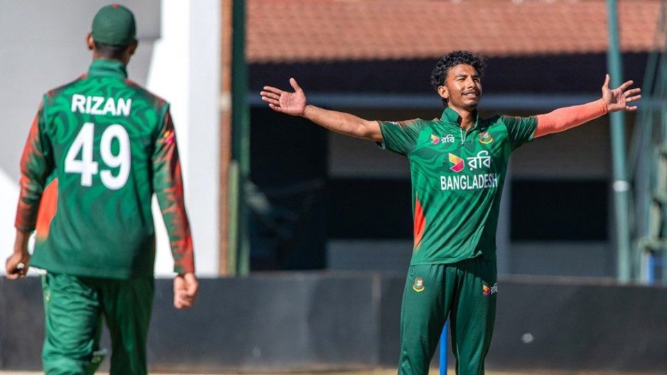 ইকবাল হোসেন নিয়েছেন ৪ উইকেট। ছবি : জিম্বাবুয়ে ক্রিকেট